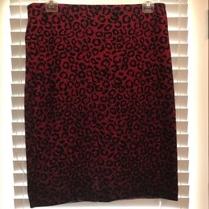 Like new, worn once knee length skirt.